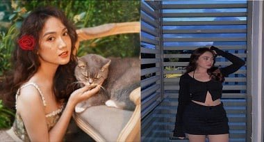 A linda garota foi atraída para o motel